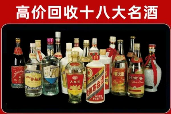 名山回收铁盖茅台酒